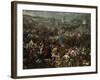 The Battle of Vienna on 12 September 1683, Ca 1683-84 (Oil on Canvas)-Pauwel Casteels-Framed Giclee Print