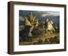 The Battle of Villa Viciosa, 11 December 1710-Jean Alaux-Framed Giclee Print