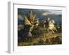 The Battle of Villa Viciosa, 11 December 1710-Jean Alaux-Framed Giclee Print