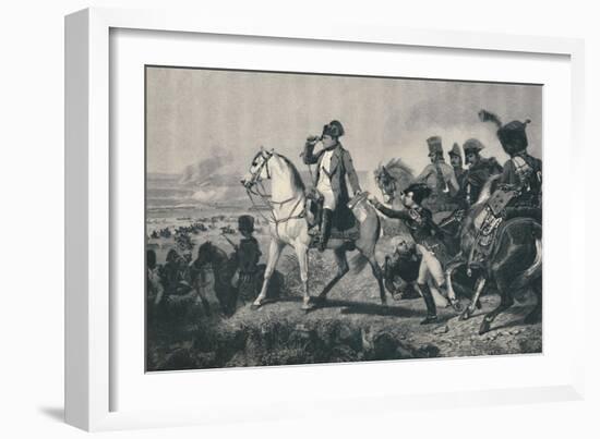 'The Battle of Wagram', 6 July 1809, (1896)-M Haider-Framed Giclee Print