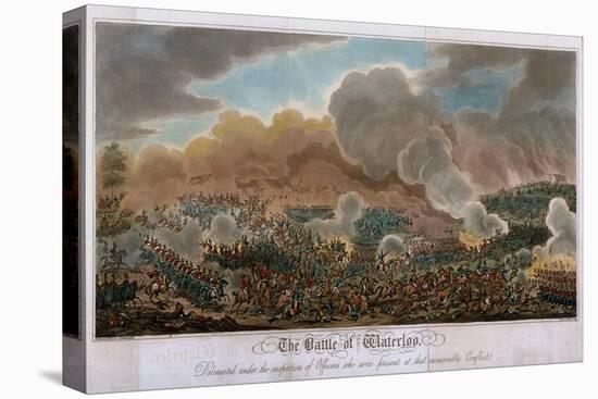 The Battle of Waterloo, 1815, 1817-null-Stretched Canvas