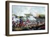 The Battle of Waterloo, 1815-Romney-Framed Giclee Print