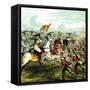 The Battle of Waterloo, 1815-null-Framed Stretched Canvas