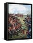 The Battle of Waterloo, 1815-Clive Uptton-Framed Stretched Canvas