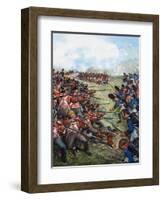 The Battle of Waterloo, 1815-Clive Uptton-Framed Giclee Print