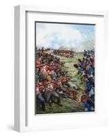 The Battle of Waterloo, 1815-Clive Uptton-Framed Giclee Print