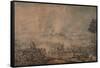 The Battle of Waterloo, 1816-William Heath-Framed Stretched Canvas