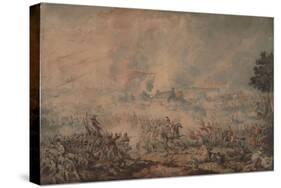 The Battle of Waterloo, 1816-William Heath-Stretched Canvas