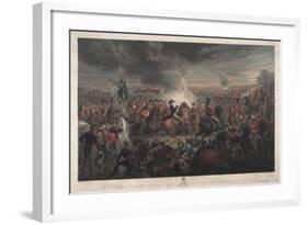 The Battle of Waterloo, 1819-Aleksandr Ivanovic Zauervejd'-Framed Giclee Print