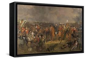 The Battle of Waterloo, 1824-Jan Willem Pieneman-Framed Stretched Canvas