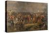 The Battle of Waterloo, 1824-Jan Willem Pieneman-Stretched Canvas