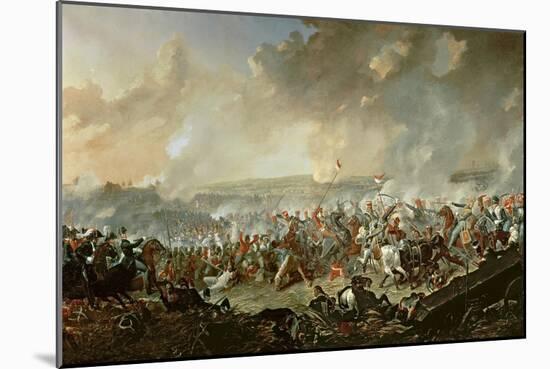 The Battle of Waterloo, 18th June 1815-Denis Dighton-Mounted Giclee Print