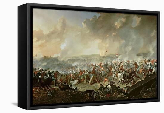 The Battle of Waterloo, 18th June 1815-Denis Dighton-Framed Stretched Canvas