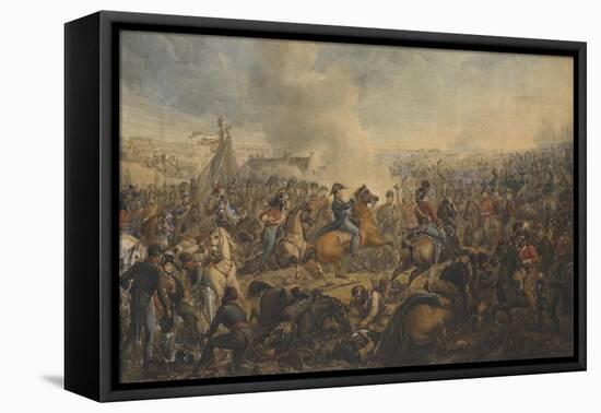 The Battle of Waterloo, after the Order for the Advance of the British Army, 1815, C.1815-Alexander Ivanovich Sauerweid-Framed Stretched Canvas