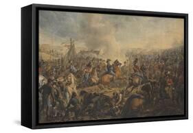 The Battle of Waterloo, after the Order for the Advance of the British Army, 1815, C.1815-Alexander Ivanovich Sauerweid-Framed Stretched Canvas