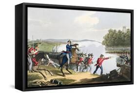 'The Battle of Waterloo Decided by the Duke of Wellington', 1815 (1816)-Matthew Dubourg-Framed Stretched Canvas