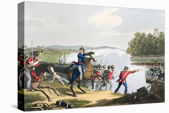 'The Battle of Waterloo Decided by the Duke of Wellington', 1815 (1816)-Matthew Dubourg-Stretched Canvas