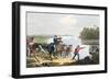 'The Battle of Waterloo Decided by the Duke of Wellington', 1815 (1816)-Matthew Dubourg-Framed Giclee Print