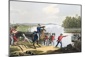 'The Battle of Waterloo Decided by the Duke of Wellington', 1815 (1816)-Matthew Dubourg-Mounted Giclee Print