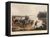 The Battle of Waterloo Decided by the Duke of Wellington-John Augustus Atkinson-Framed Stretched Canvas