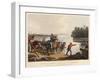 The Battle of Waterloo Decided by the Duke of Wellington-John Augustus Atkinson-Framed Giclee Print