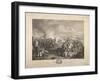 The Battle of Waterloo, Engraved by John Burnet, 1819-John Augustus Atkinson-Framed Giclee Print