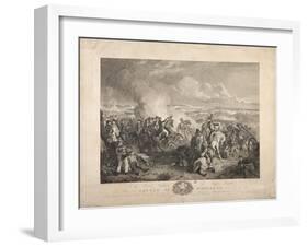 The Battle of Waterloo, Engraved by John Burnet, 1819-John Augustus Atkinson-Framed Giclee Print