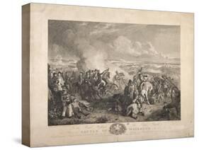 The Battle of Waterloo, Engraved by John Burnet, 1819-John Augustus Atkinson-Stretched Canvas