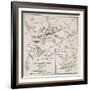 The Battle of Waterloo, June 18Th, 1815-English School-Framed Giclee Print