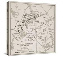 The Battle of Waterloo, June 18Th, 1815-English School-Stretched Canvas