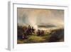 The Battle of Waterloo (Oil on Canvas)-George Jones-Framed Giclee Print