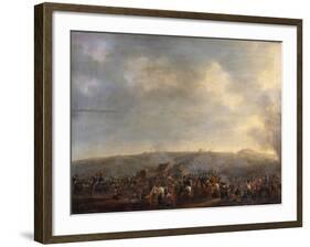 The Battle of Waterloo; the Rout of the French-Pierre Jean Hellemans-Framed Giclee Print