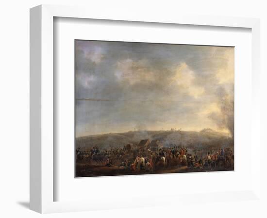 The Battle of Waterloo; the Rout of the French-Pierre Jean Hellemans-Framed Giclee Print