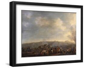 The Battle of Waterloo; the Rout of the French-Pierre Jean Hellemans-Framed Giclee Print