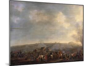 The Battle of Waterloo; the Rout of the French-Pierre Jean Hellemans-Mounted Giclee Print