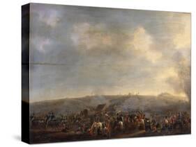 The Battle of Waterloo; the Rout of the French-Pierre Jean Hellemans-Stretched Canvas