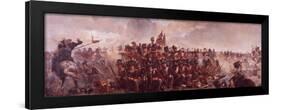 The Battle of Waterloo-null-Framed Premium Giclee Print