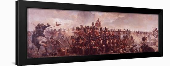 The Battle of Waterloo-null-Framed Giclee Print