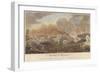 The Battle of Waterloo-George Cruikshank-Framed Giclee Print