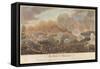 The Battle of Waterloo-George Cruikshank-Framed Stretched Canvas