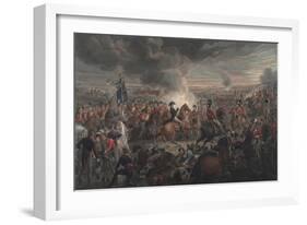 The Battle of Waterloo-Alexander Ivanovich Sauerweid-Framed Giclee Print