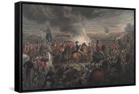 The Battle of Waterloo-Alexander Ivanovich Sauerweid-Framed Stretched Canvas