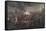 The Battle of Waterloo-Alexander Ivanovich Sauerweid-Framed Stretched Canvas