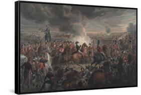 The Battle of Waterloo-Alexander Ivanovich Sauerweid-Framed Stretched Canvas
