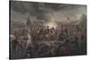 The Battle of Waterloo-Alexander Ivanovich Sauerweid-Stretched Canvas