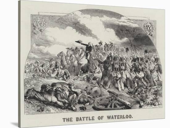 The Battle of Waterloo-null-Stretched Canvas