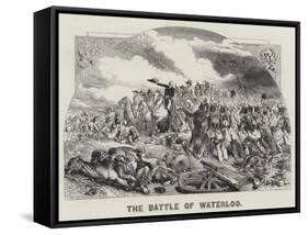 The Battle of Waterloo-null-Framed Stretched Canvas