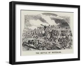 The Battle of Waterloo-null-Framed Giclee Print