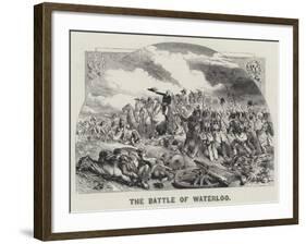 The Battle of Waterloo-null-Framed Giclee Print