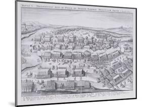 The Battle of White Mountain Near Prague, 8th November 1620-Matthaus Merian The Elder-Mounted Giclee Print